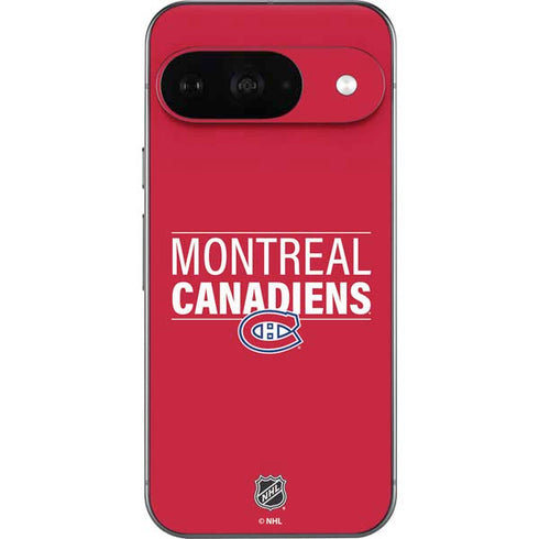 NHL Montreal Canadiens Lineup Google Pixel 9 Skin